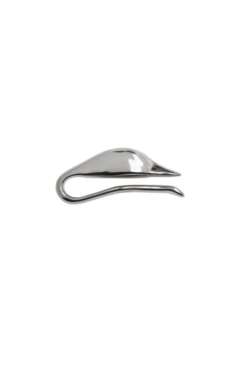 Burberry Duck Tie Bar, Alternate, color, Silver