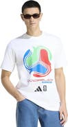 adidas Men's adidas  White 2026 FIFA World Cup Tour T-Shirt