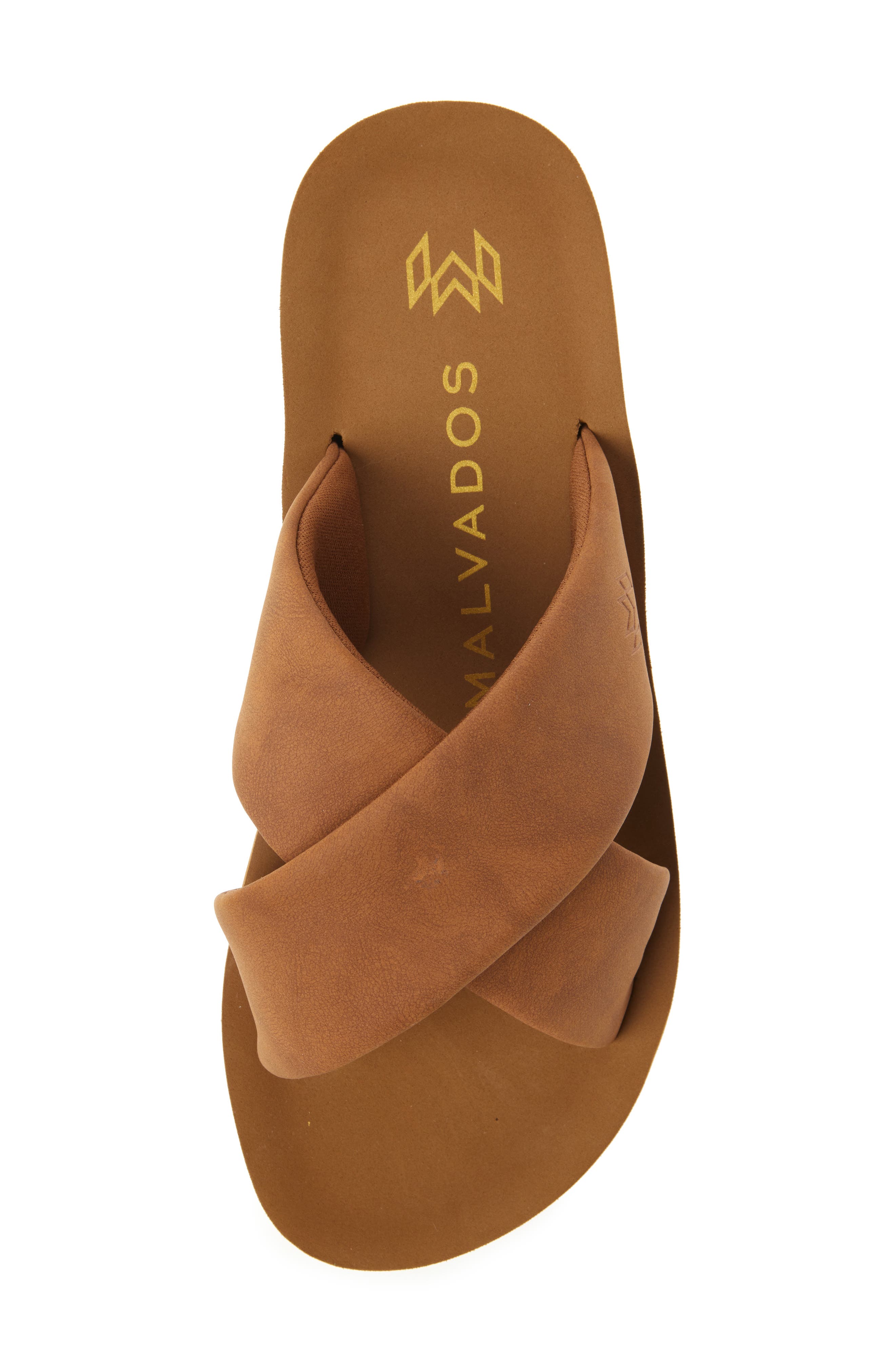 Gwen Criscross Platform Slide Sandal, Alternate, color, SADDLE