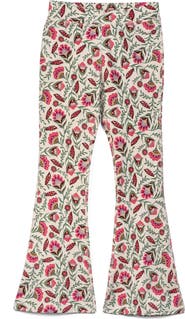 Mightly Organic Cotton Print Flare Leggings