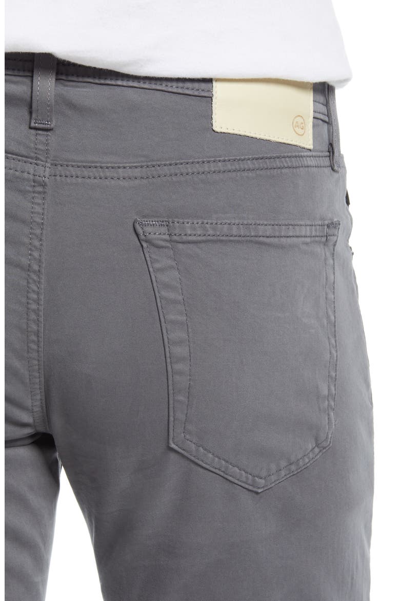Tellis Slim Fit Stretch Twill Pants (Nordstrom Exclusive), Alternate, color, STONE GREY