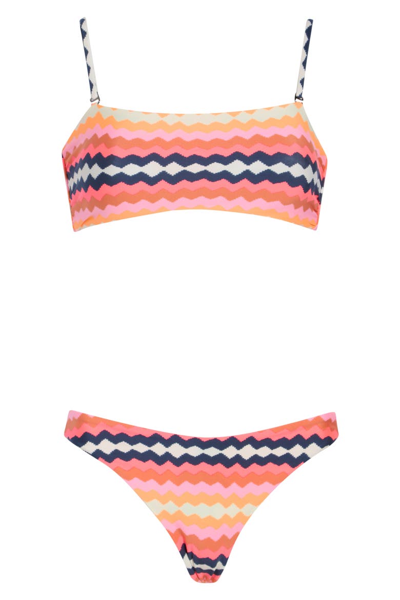 Sublimity Reversible Bikini Bottoms, Alternate, color, ORANGE