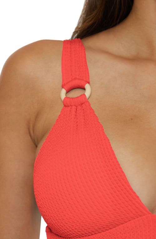 Lucky Brand Valencia One-piece Swimsuit In Orange