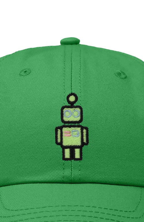 Dalix Robot Hat In Kelly Green