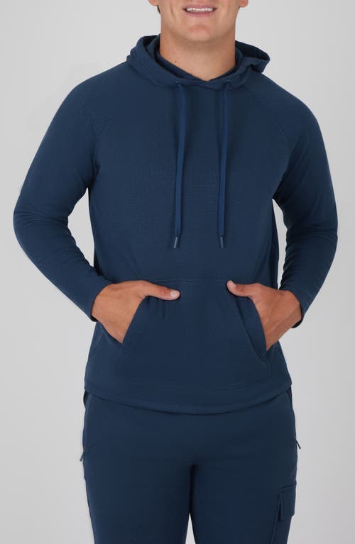 90 Degree By Reflex Silicon Tek Scuba Gear Up Hoodie In Blue