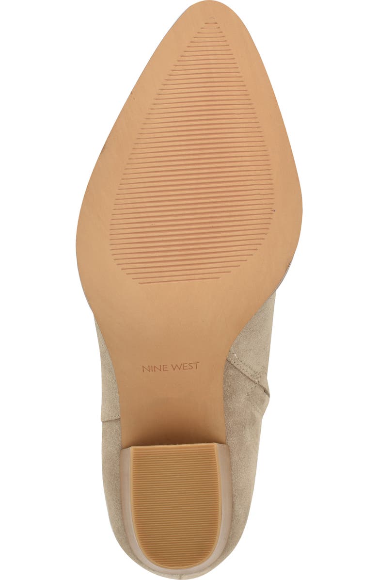 Nine West Taytay Pointed Toe Bootie, Alternate, color, Tau01