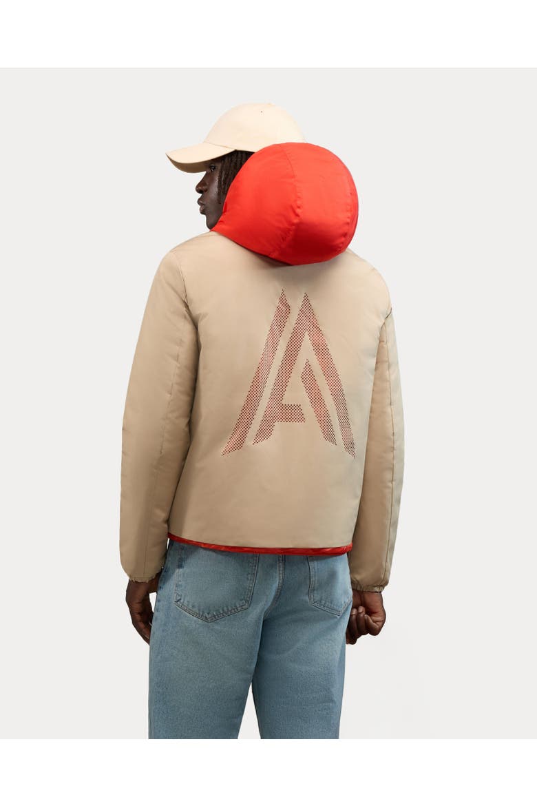 Échiroles Reversible Insulated Windbreaker, Alternate, color, Soft Camel