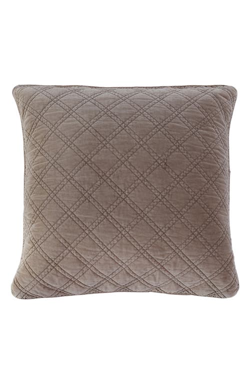 Pom Pom At Home Brussels Large Euro Pillow In Walnut