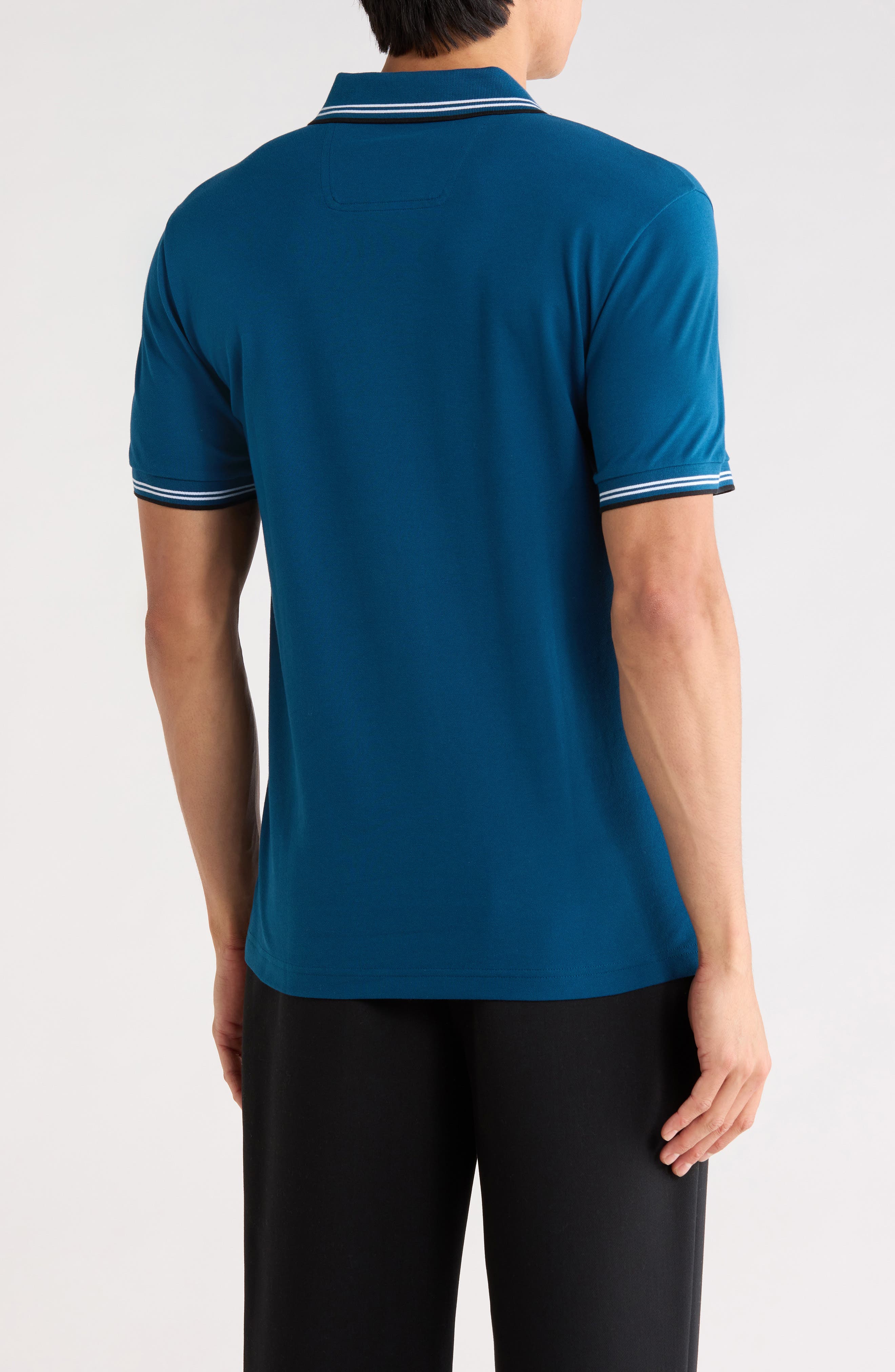 Paul Cotton Knit Polo - image 2