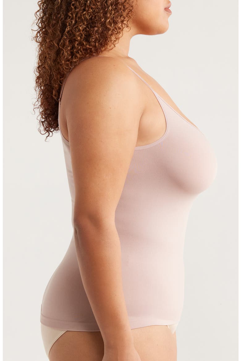 Seamless Layering Camisole, Alternate, color, PINK FAWN