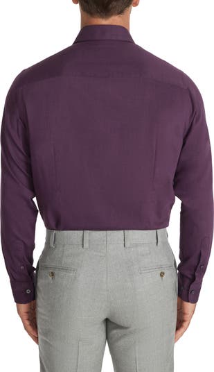 Aurelio Cotton & Silk Blend Dress Shirt