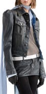 7 For All Mankind Puff Sleeve Trucker Jacket