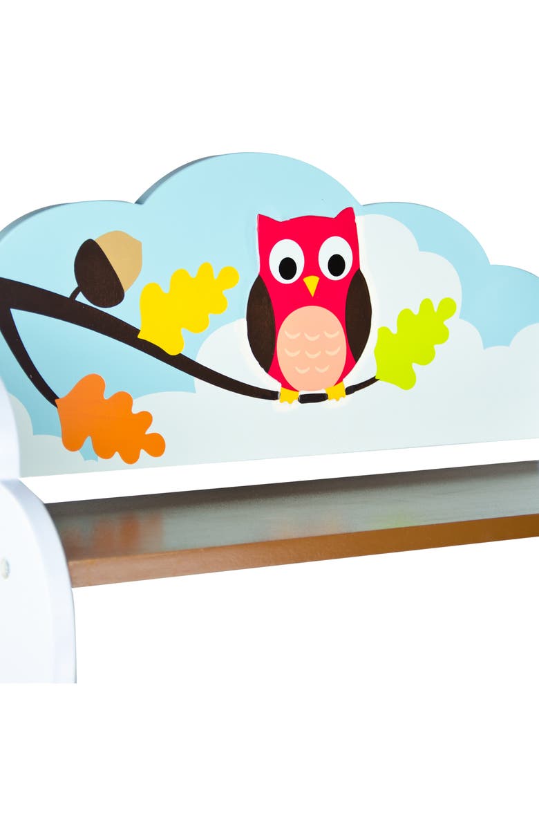 Teamson Kids Fantasy Fields Enchanted Woodland Wood Bookshelf, Alternate, color, 