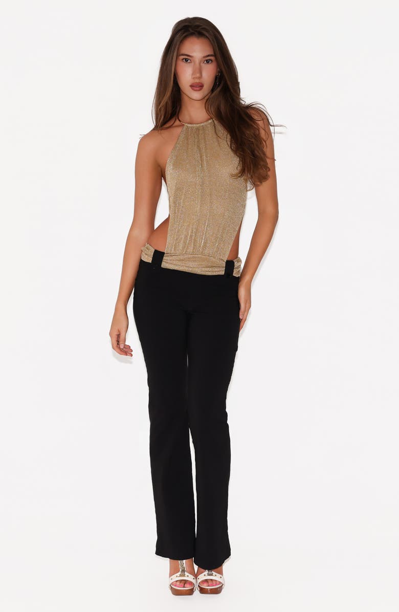 Tiger Mist Evanna 2.0 Metallic Halter Top, Alternate, color, 