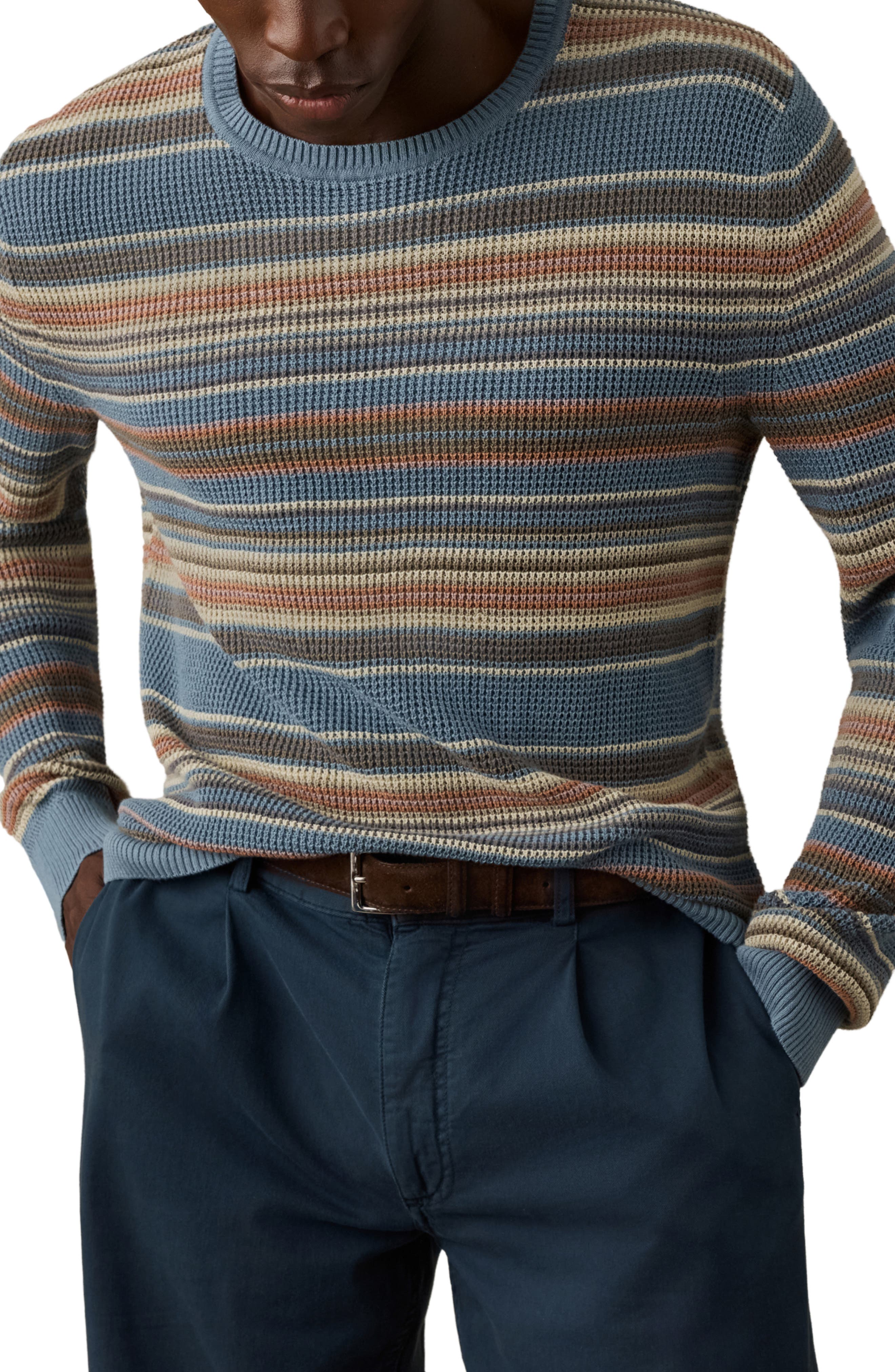 selected TEAL SANDS STRIPE