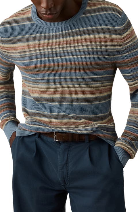 Sunwashed Stripe Organic Cotton Sweater