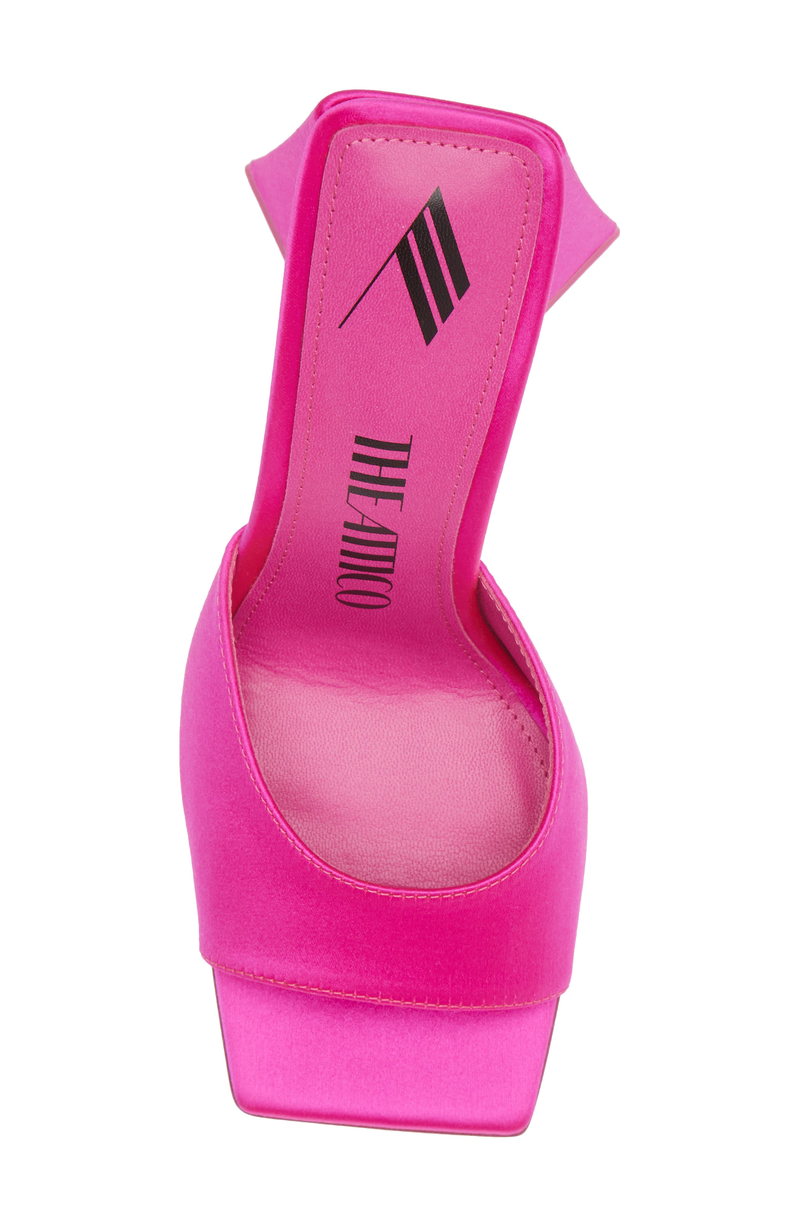 The Attico Devon Slide Sandal, Alternate, color, Fuchsia