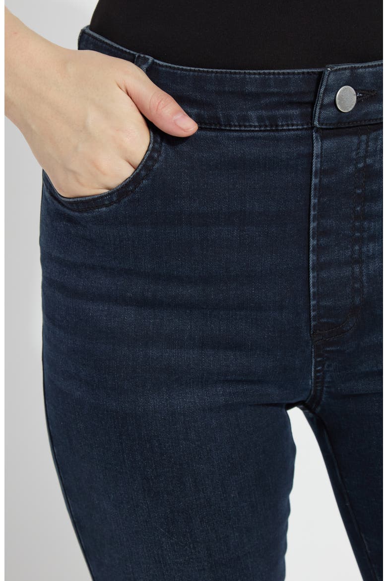 Lena Baby Bootcut Jeans, Alternate, color, CARBON INDIGO