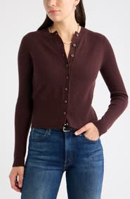 Caslon® Wool & Cashmere Blend Cardigan