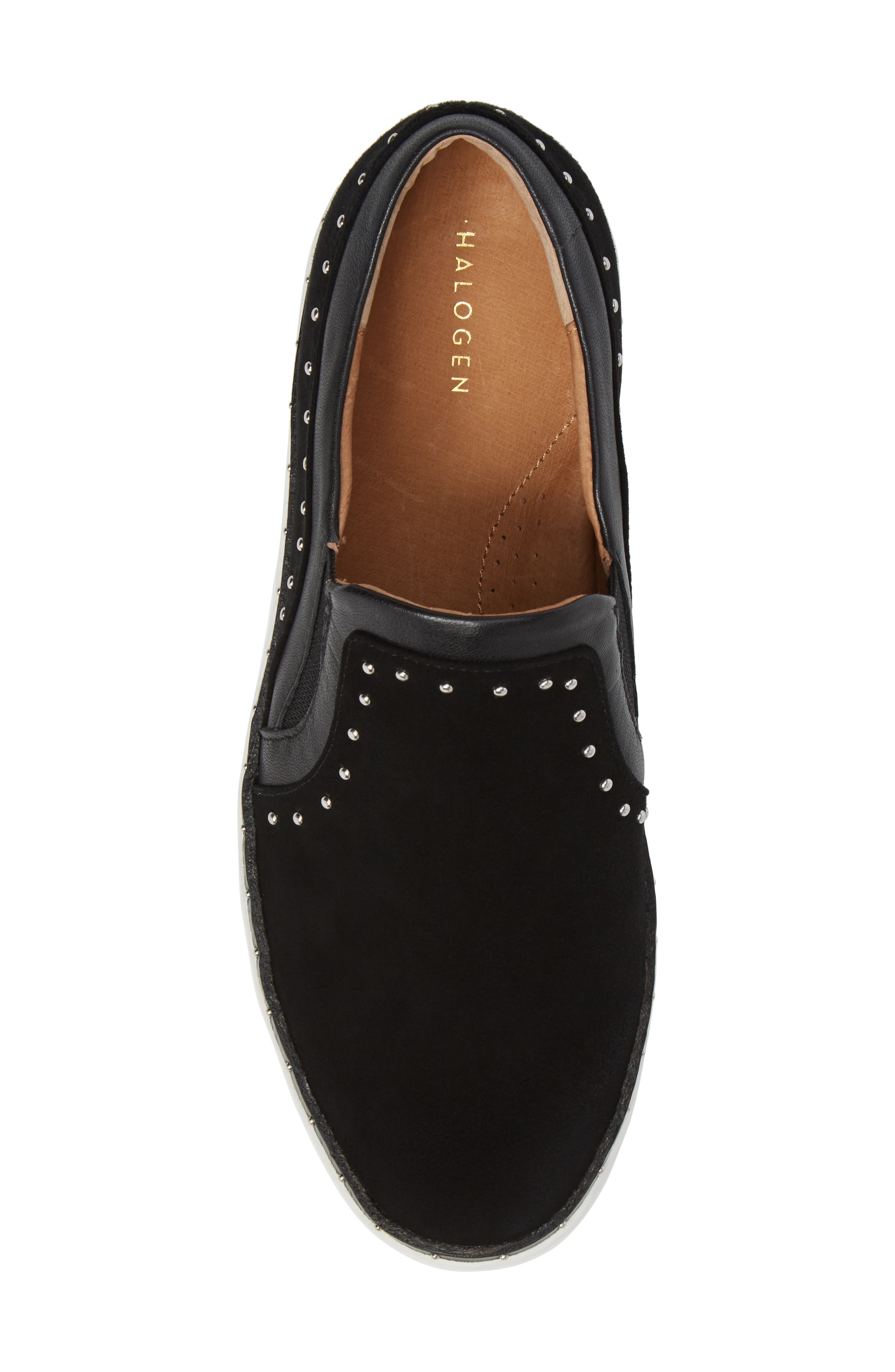 Halogen<sup>®</sup> Tansy Studded Slip-On Sneaker, Alternate, color, 