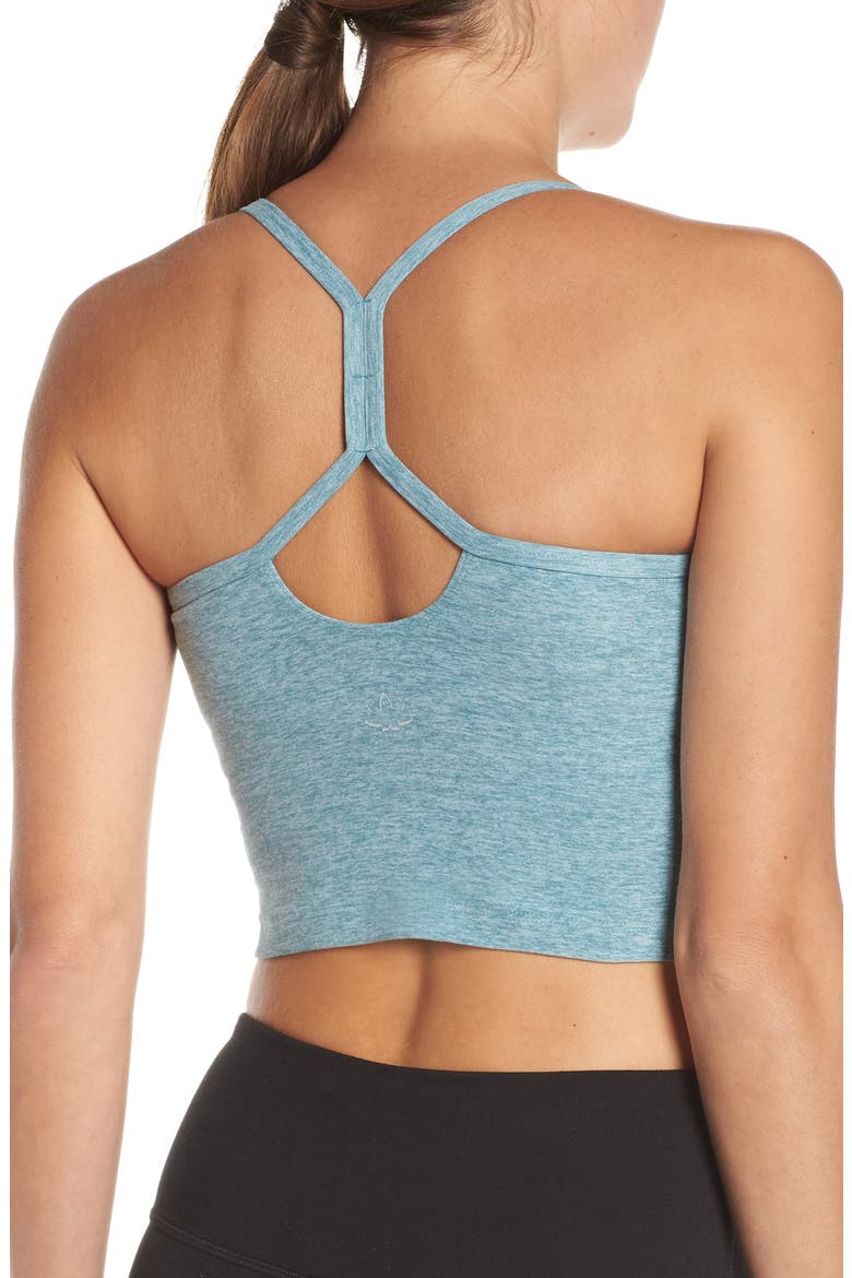 Space Dye Slim Racerback Crop Tank, Alternate, color, BLUE CRUSH-SKY BLUE