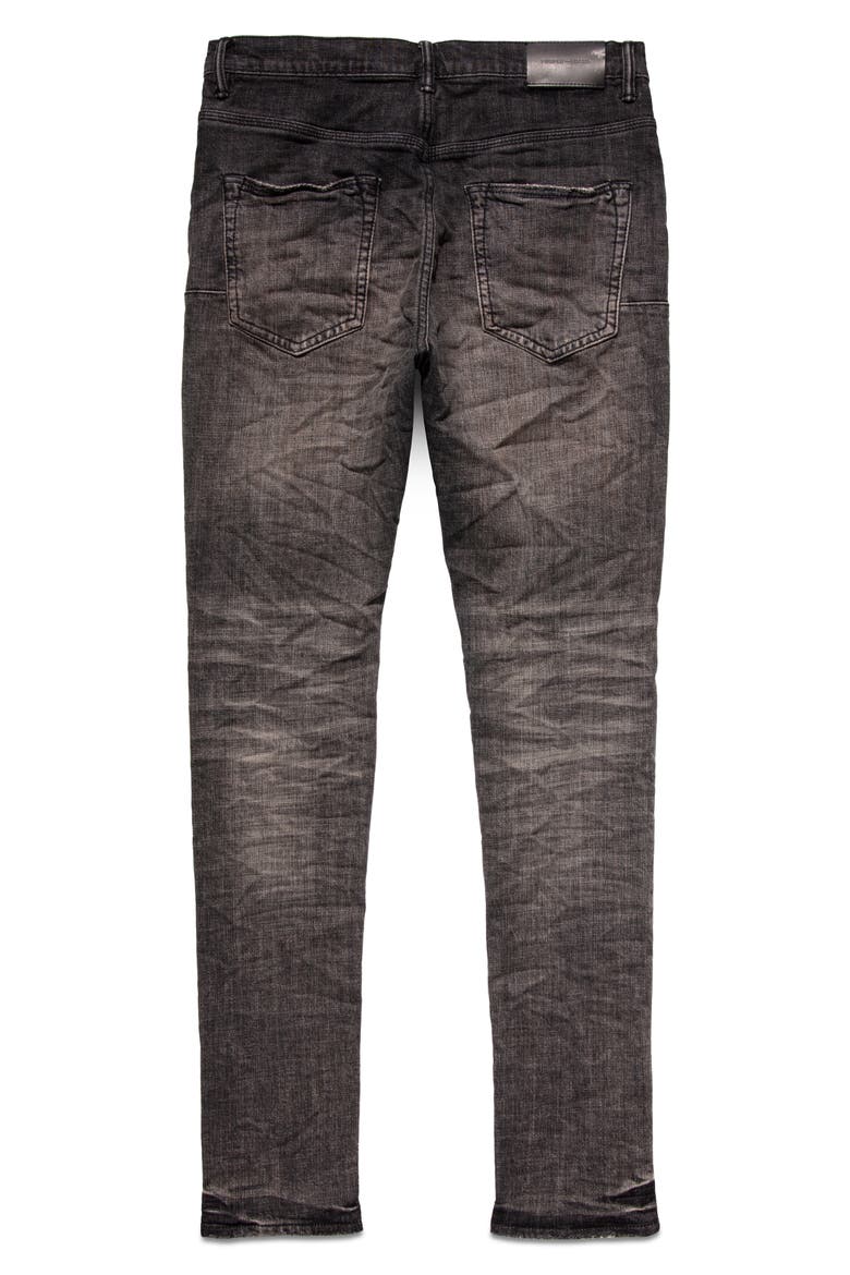 Ripped Stretch Skinny Jeans, Alternate, color, GREY DIRTY BLOWOUT
