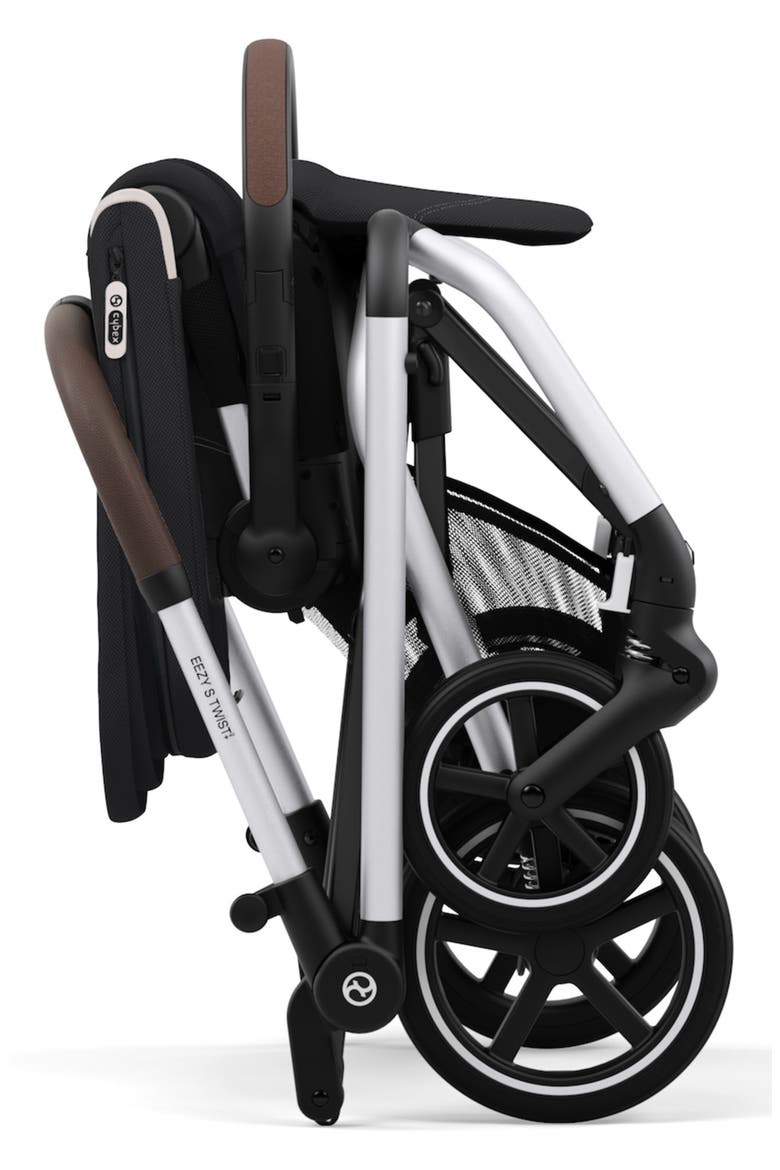 Eezy S Twist+ 2 Stroller, Alternate, color, MOON BLACK