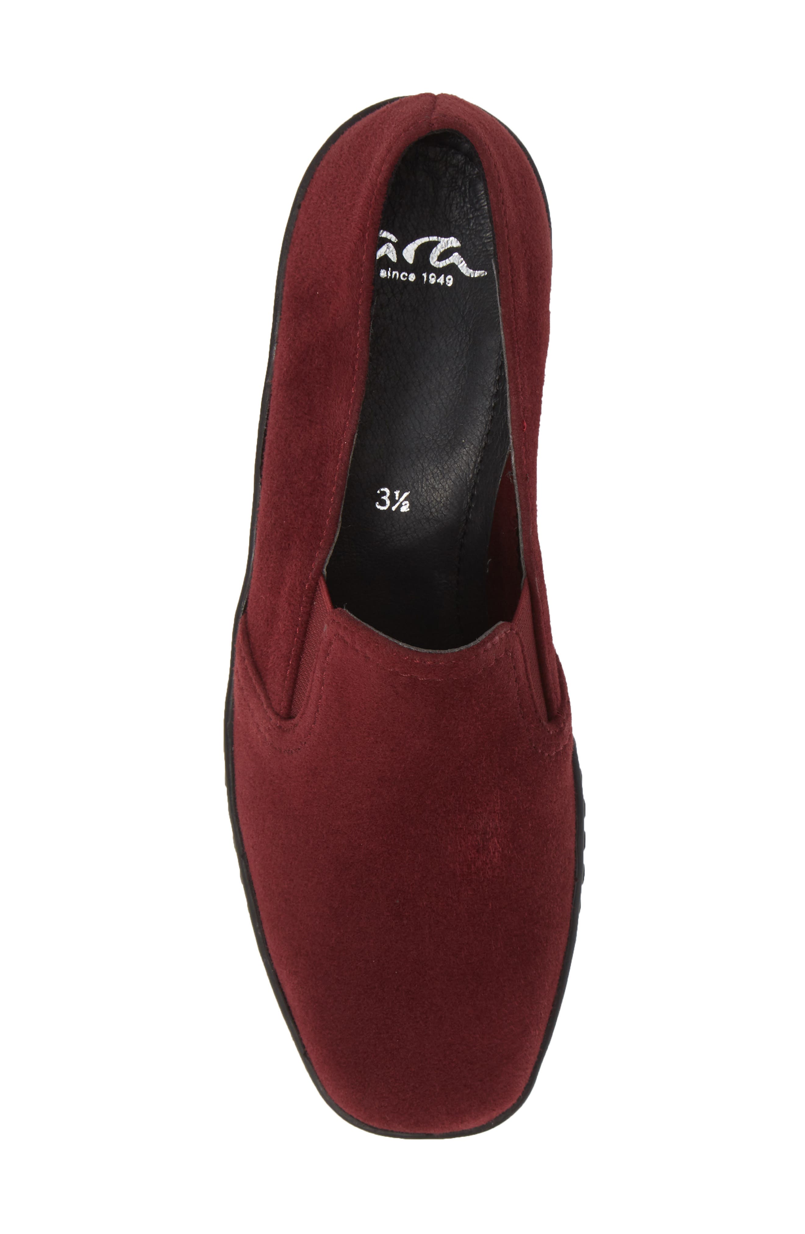 Rabina Wedge Loafer, Alternate, color, BRUNELLO SUEDE