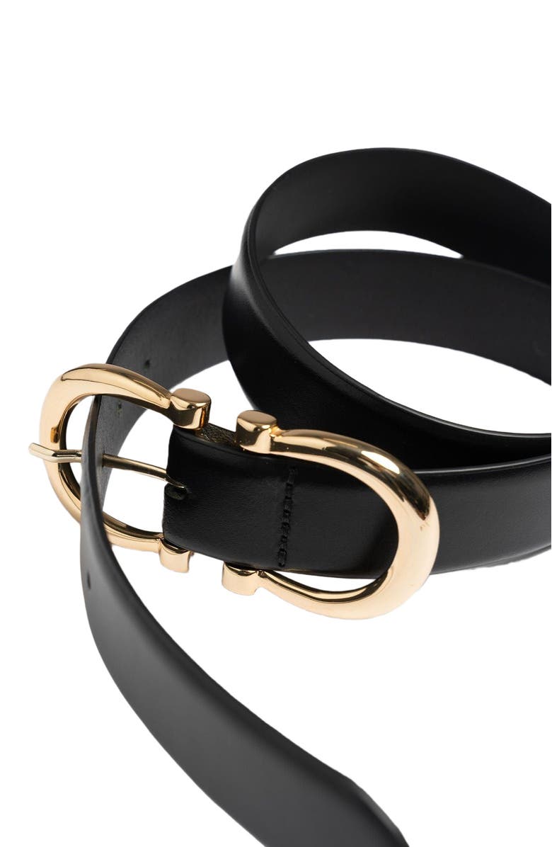 Saint + Sofia Chelsea Belt, Alternate, color, Black