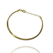 Spero London Italian Sterling Silver Herringbone Bracelet