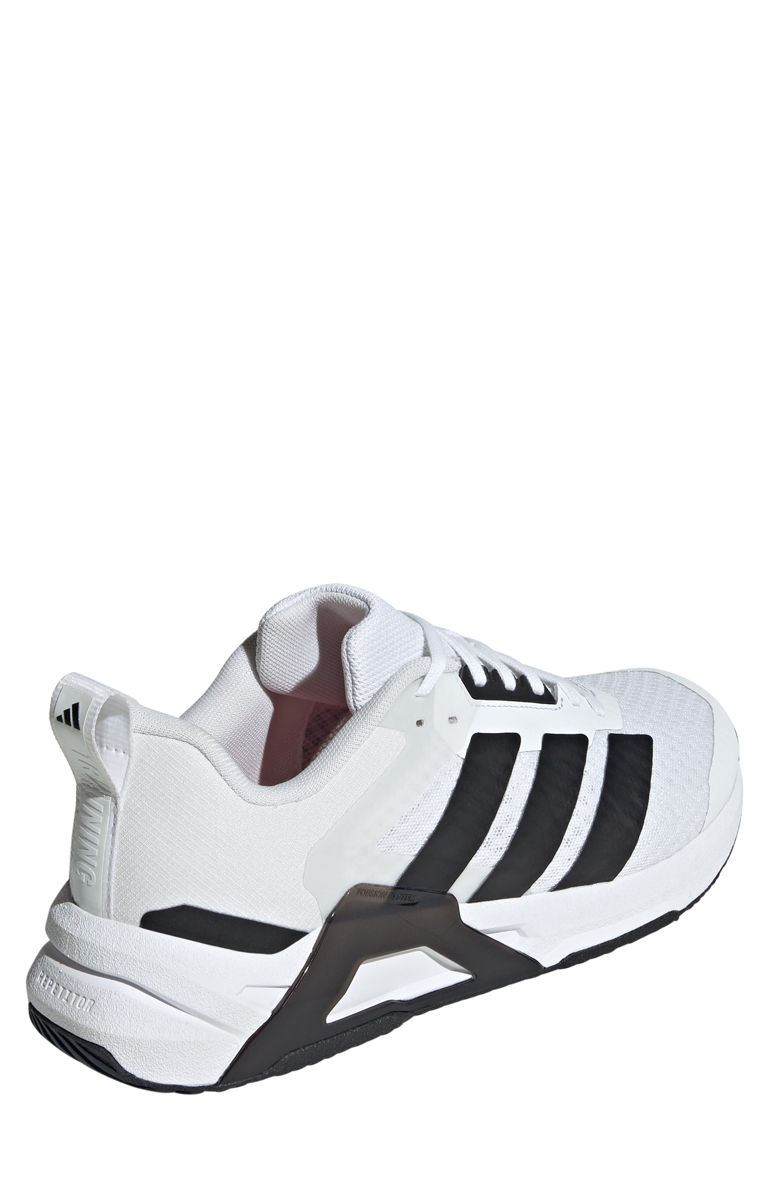 adidas Dropset Vario Training Shoer, Alternate, color, White/ Black/ Lucid Red