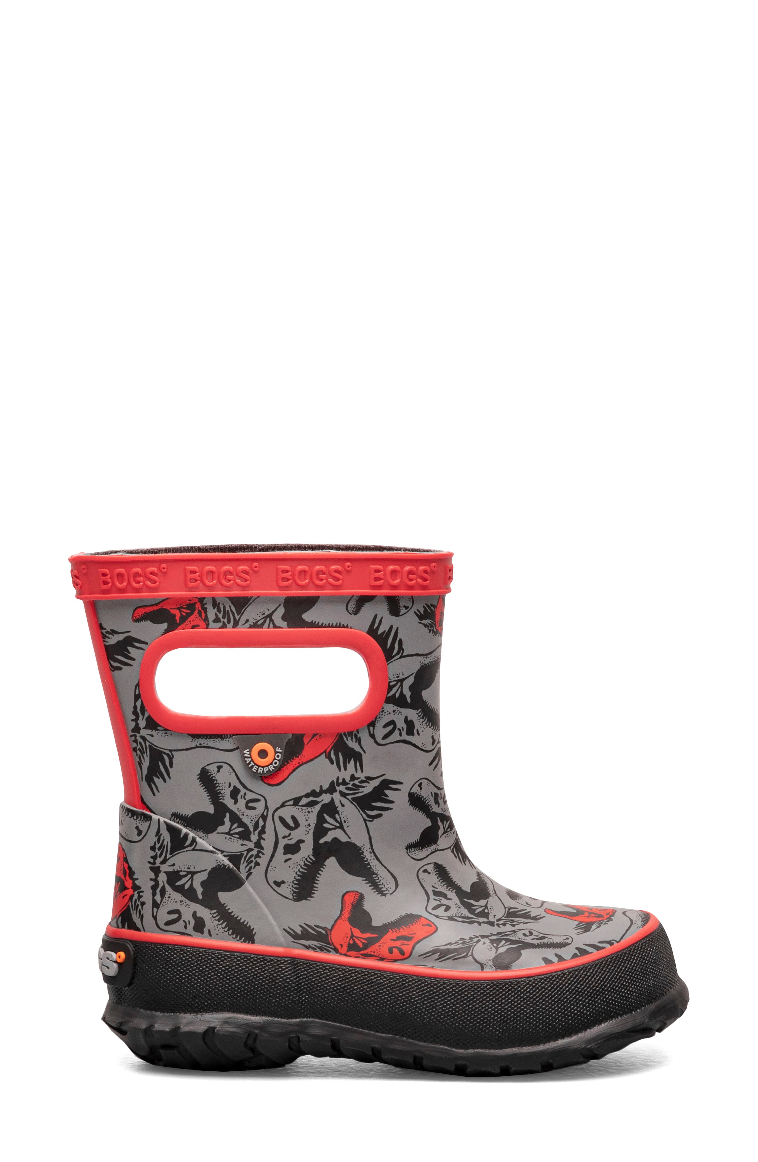 Bogs Skipper Cool Dinos Waterproof Rain Boot, Alternate, color, 