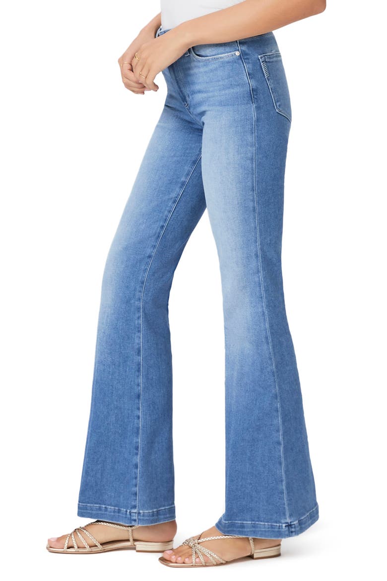 Genevieve High Waist Flare Jeans, Alternate, color, ROLLERGIRL