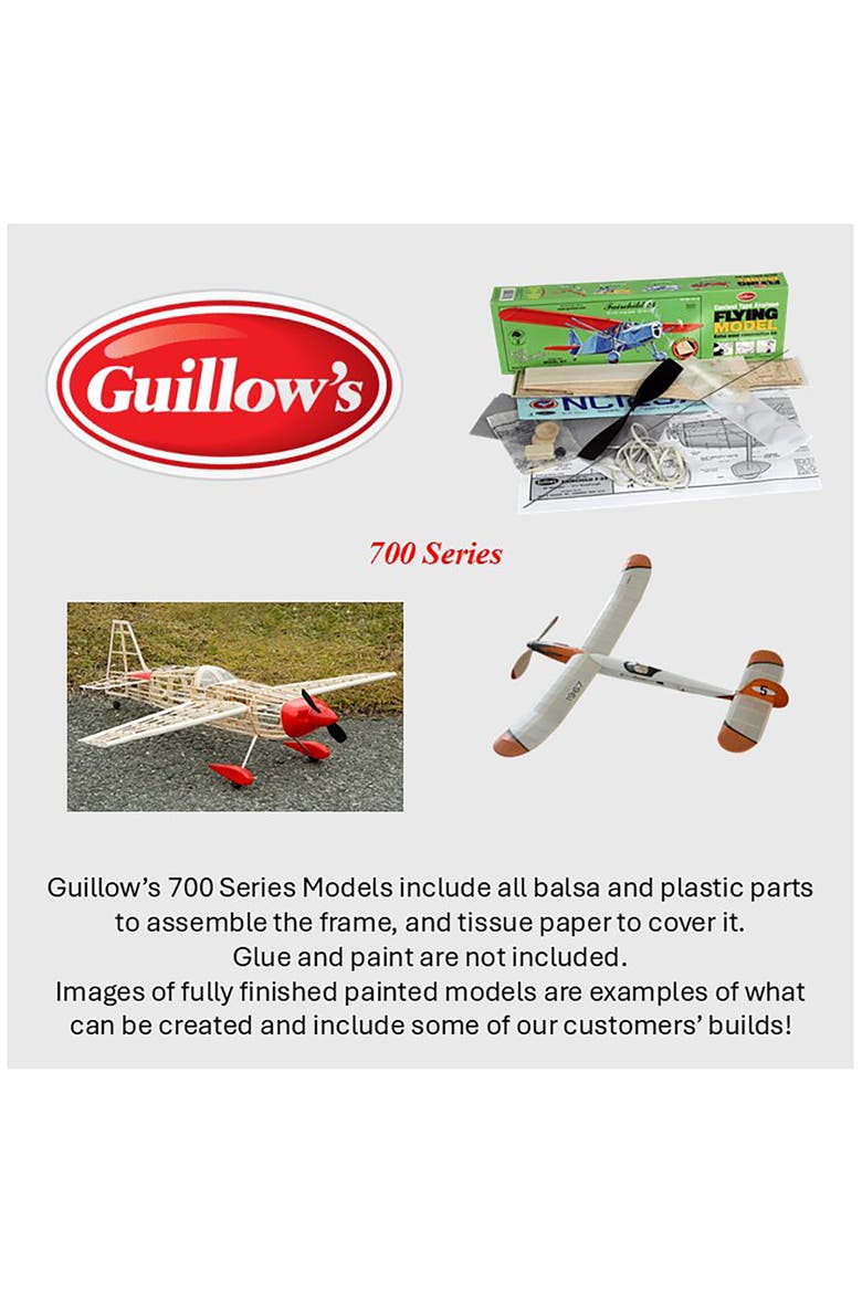 Edge 540 Build-By-Number Flying Model Kit 703, Alternate, color, Multicolored