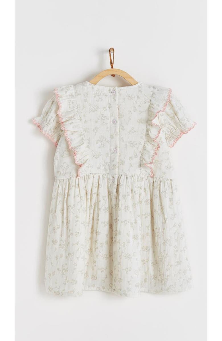 Babycottons Emily Gauze Dress for Little Kid, Alternate, color, Off White