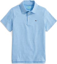 vineyard vines Kids' St. Jean Stripe Sankaty Performance Polo