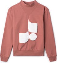 Charlotte & George Fennel Neck French Fleece Sweatshirt