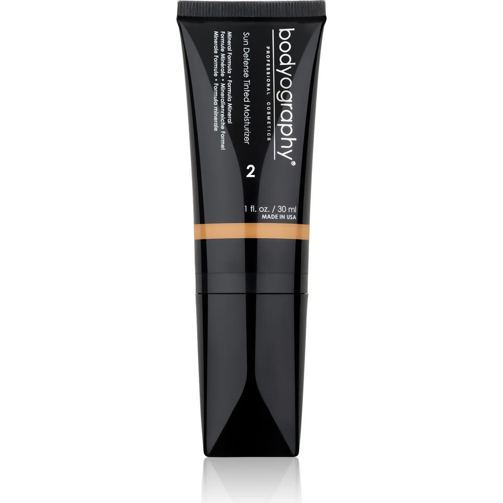 Bodyography Sun Defense Tinted Moisturizer Deep 1oz In Medium