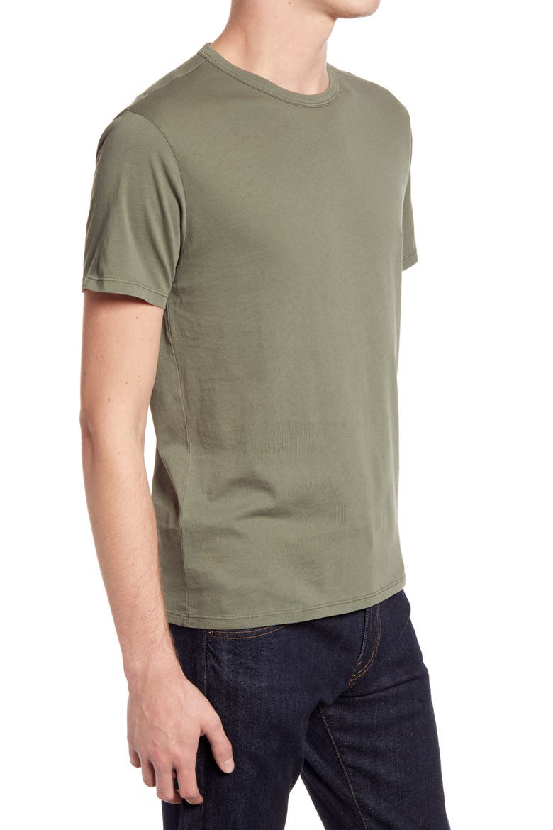 Ice Touch Cotton T-Shirt, Alternate, color, OLIVE NIGHT