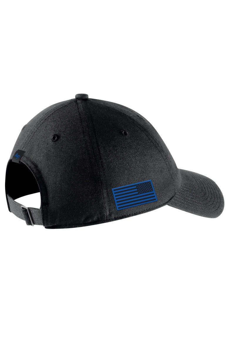Men's Nike  Black Air Force Falcons Space Force Rivalry L91 Adjustable Hat, Alternate, color, Black