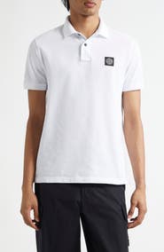 Stone Island 2SC18 Slim Fit Piqué Polo