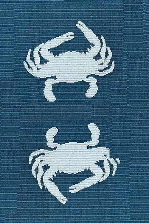 Mad Mats Double Crab Blue & Teal