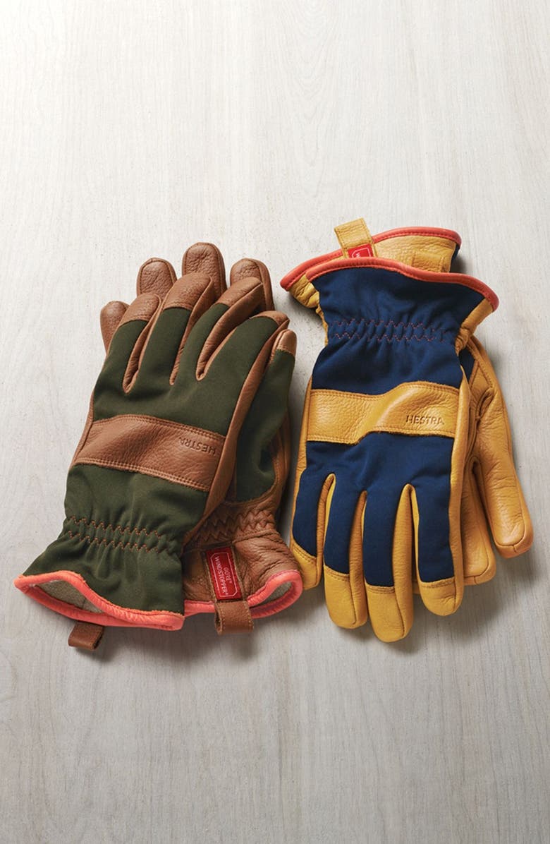 Hestra 'Tor' Leather Gloves, Alternate, color,
