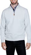 TailorByrd Cotton French Terry Quarter Zip Pullover
