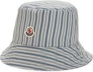 Moncler Logo Patch Reversible Bucket Hat