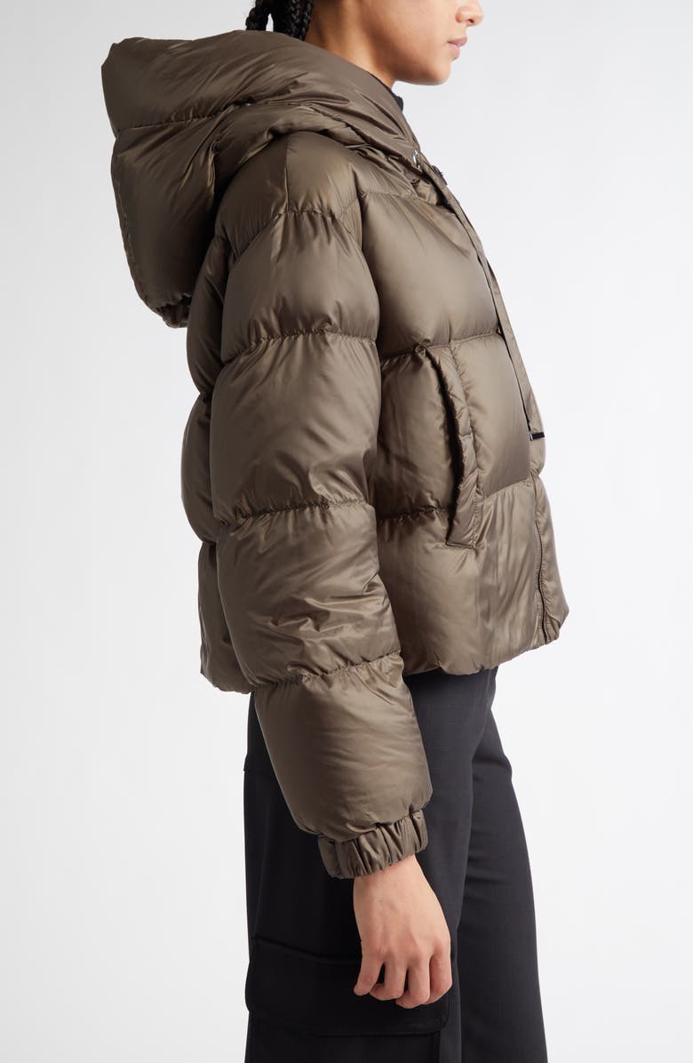 Max Mara Seie Hooded Down Puffer Jacket, Alternate, color, 