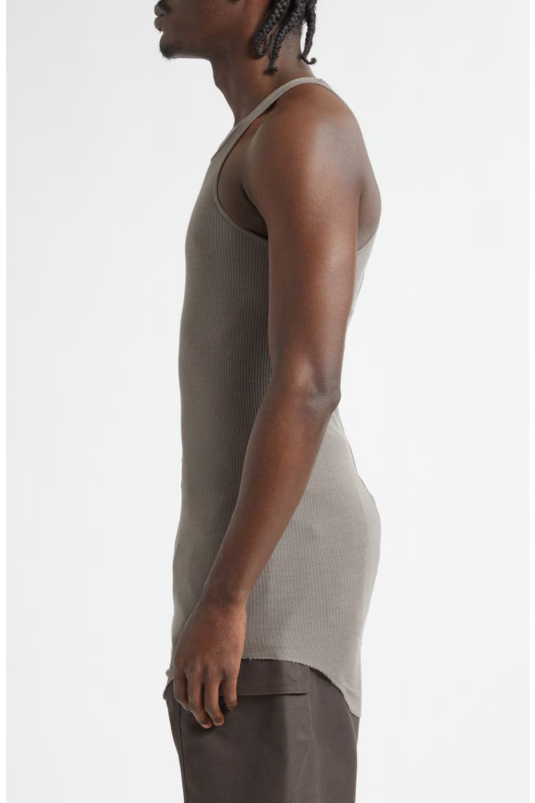 Rick Owens Basic Longline Cotton Rib Tank (Men) | Nordstrom