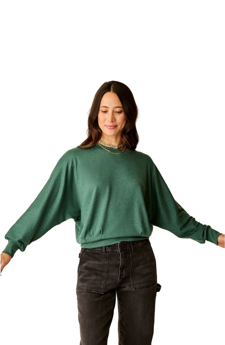 Carve Designs Anneke Supersoft Dolman, Alternate, color, Bistro Heather