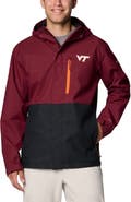 Columbia Men's Columbia  Maroon Virginia Tech Hokies Field Bound Omni-Tech™ Full-Zip Jacket
