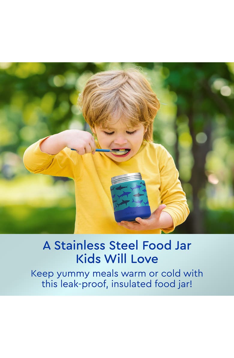 BENTGO Kids' Insulated Stainless Steel Food Jar, Alternate, color, Shark